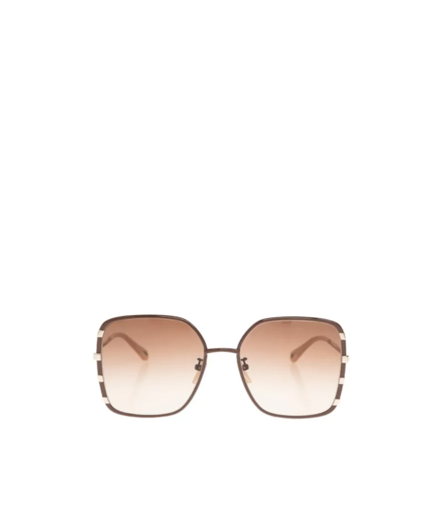Chloé Eyewear Rectangular Frame Sunglasses