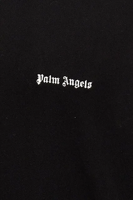 Palm Angels Logo Embroidered Hoodie