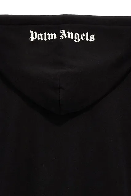 Palm Angels Logo Embroidered Hoodie