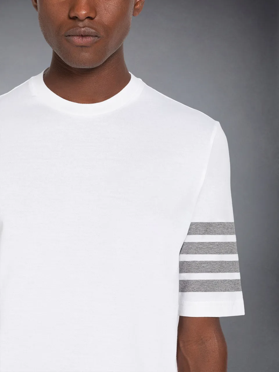 Thom Browne Jersey 4-Bar Short Sleeve T-Shirt