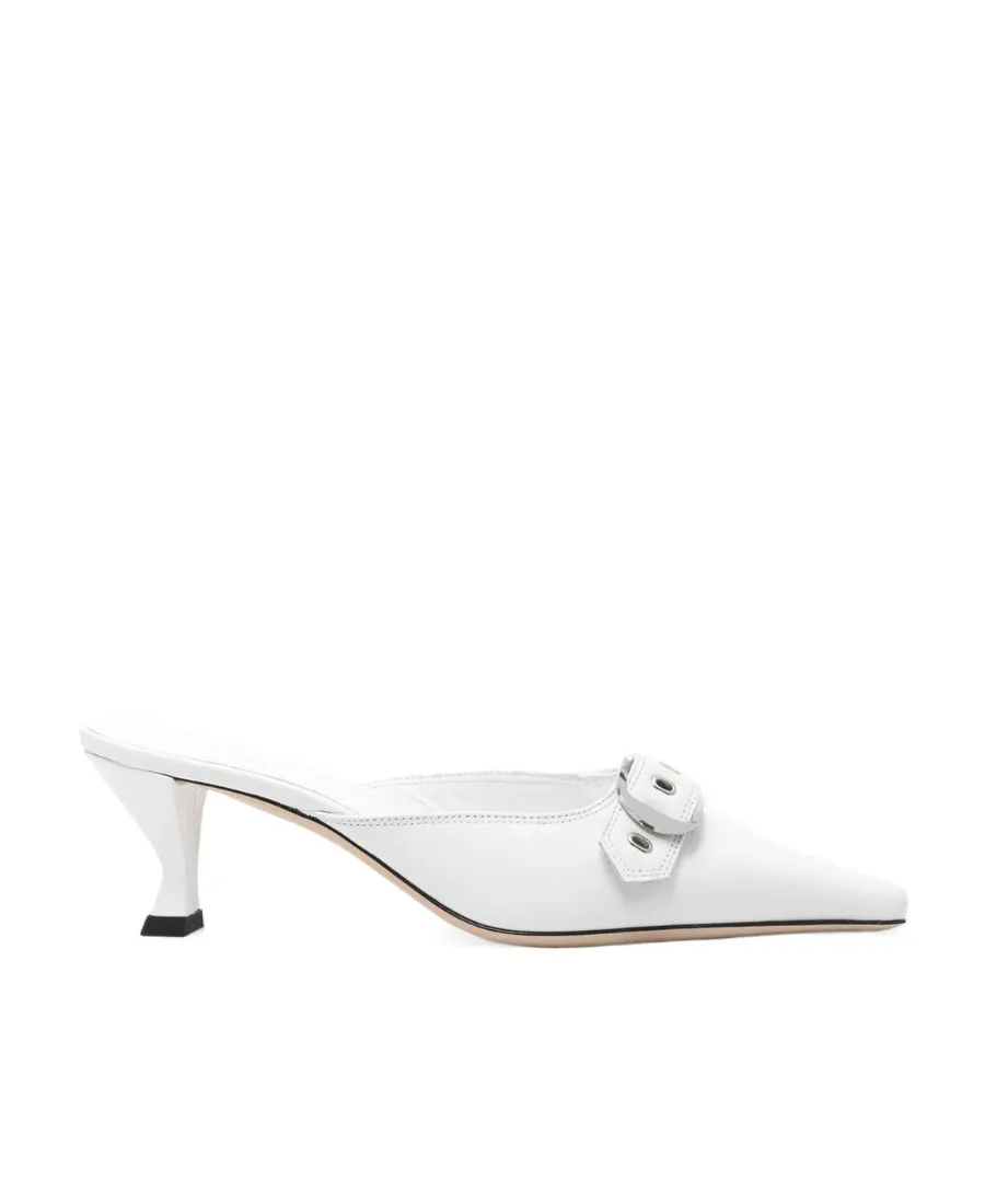 High-Heeled Muller Shoes