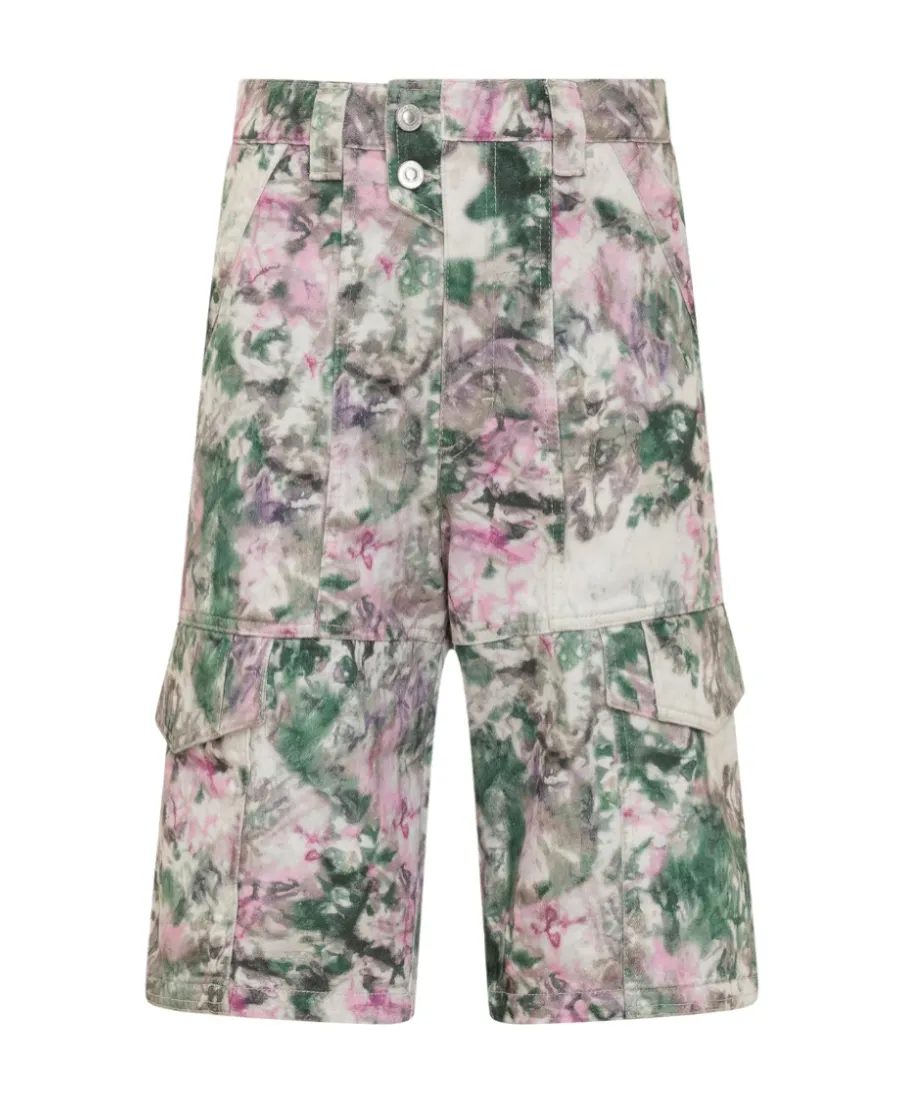 Belt Ring Button Shorts