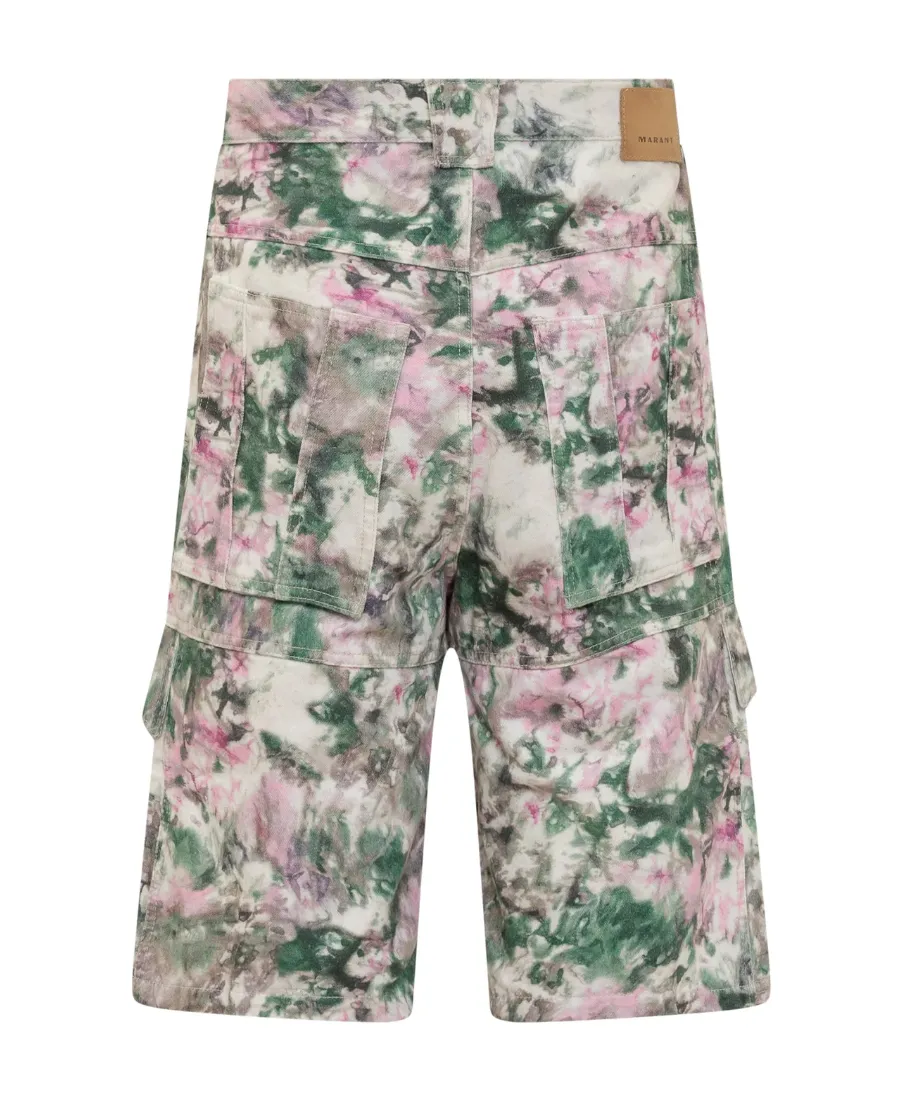 Belt Ring Button Shorts