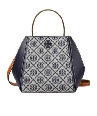 Tory Burch Mcgraw Logo Patch Bucket Bag