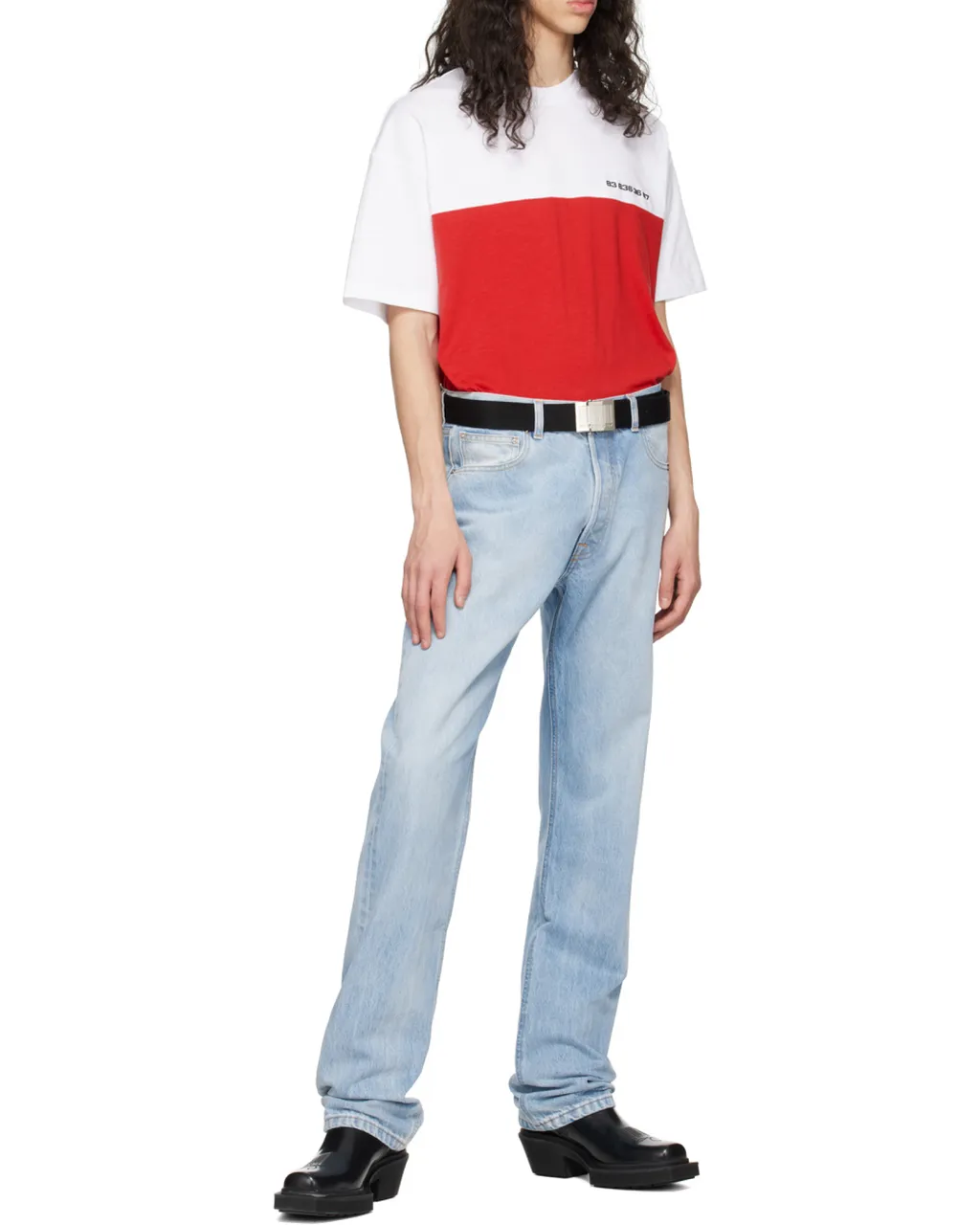 Numbering Color Matching T-Shirt