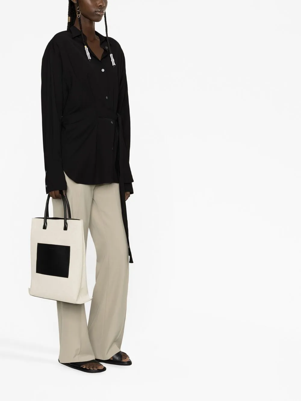 Condell Tied-Waist Shirt