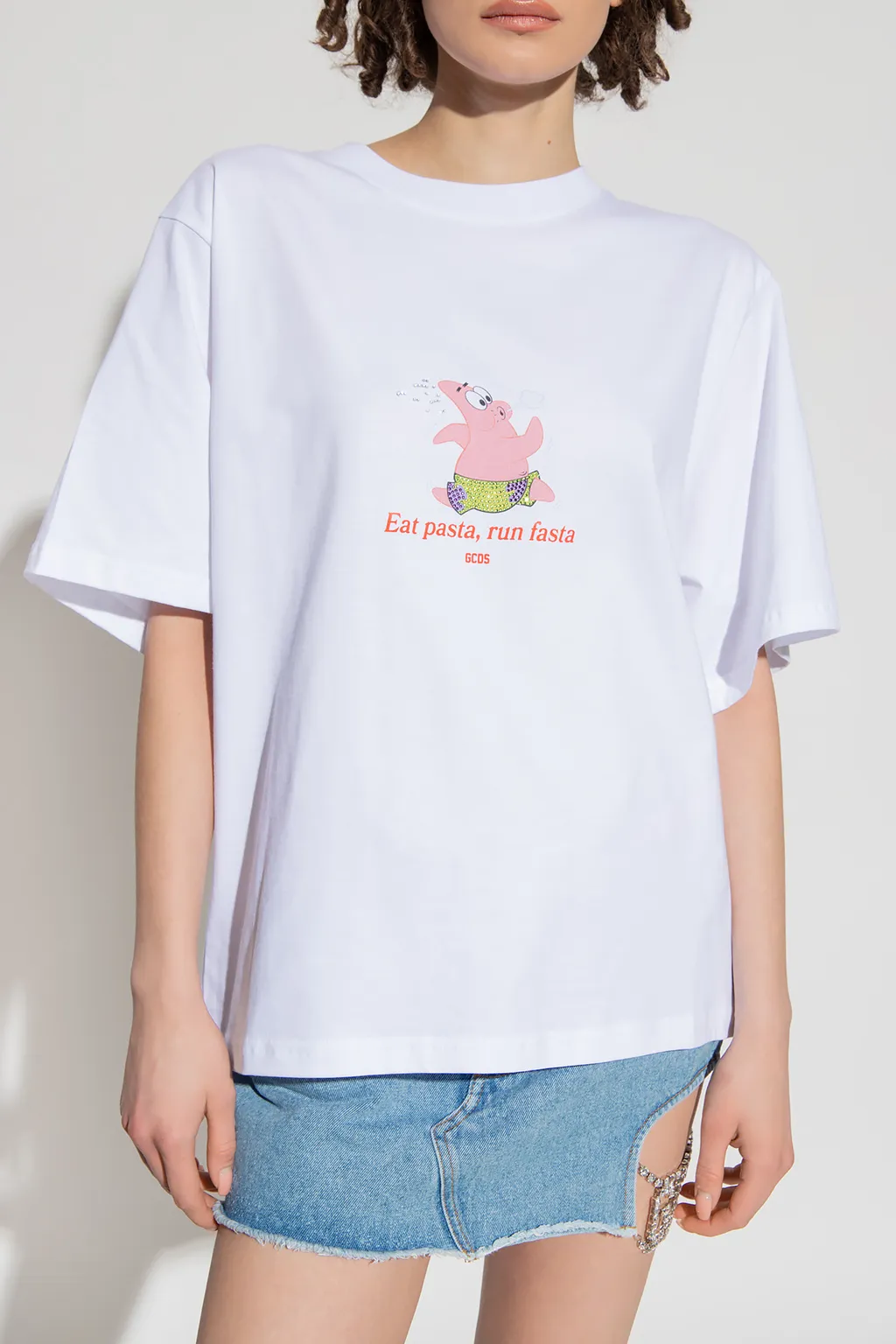 Slogan-Print T-Shirt