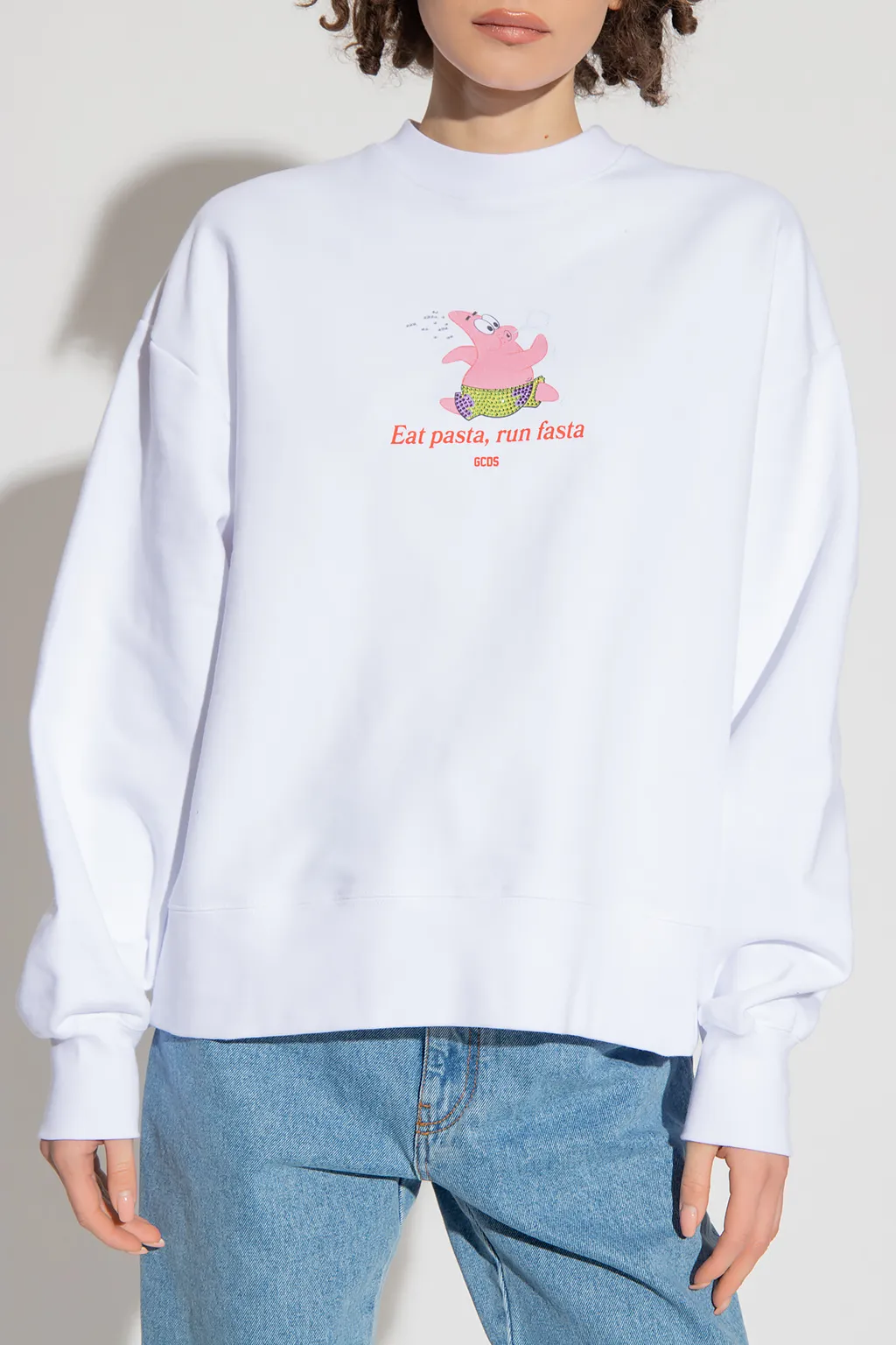 Graphic-Print Cotton Sweatshirt