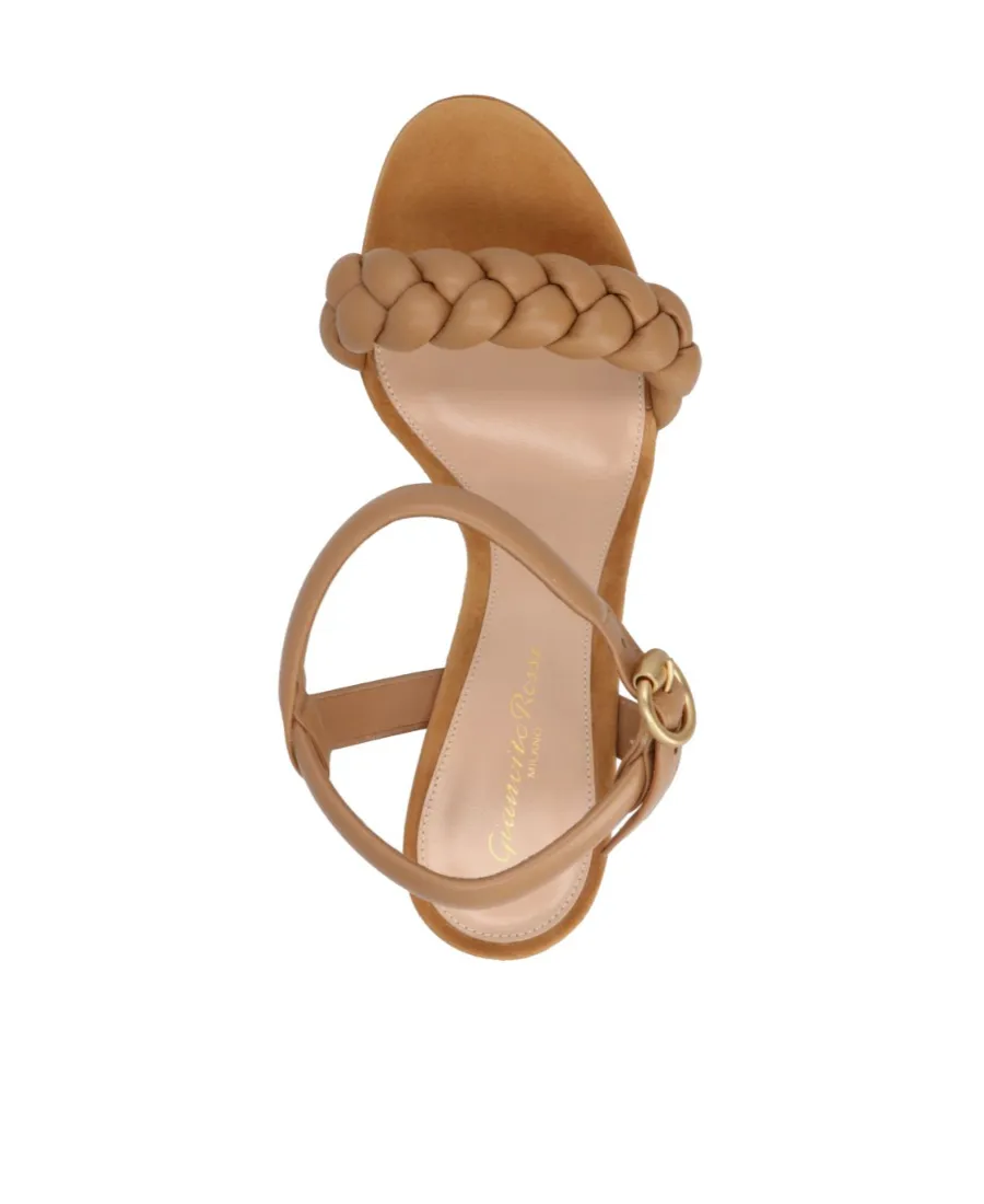 Logo High-Heeled Sandals