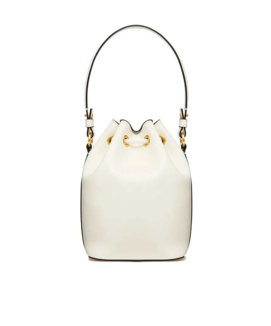 Valentino Vlogo Signature Drawstring Bucket Bag