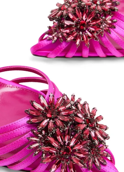 Margarita 105Mm Crystal-Embellished Pumps