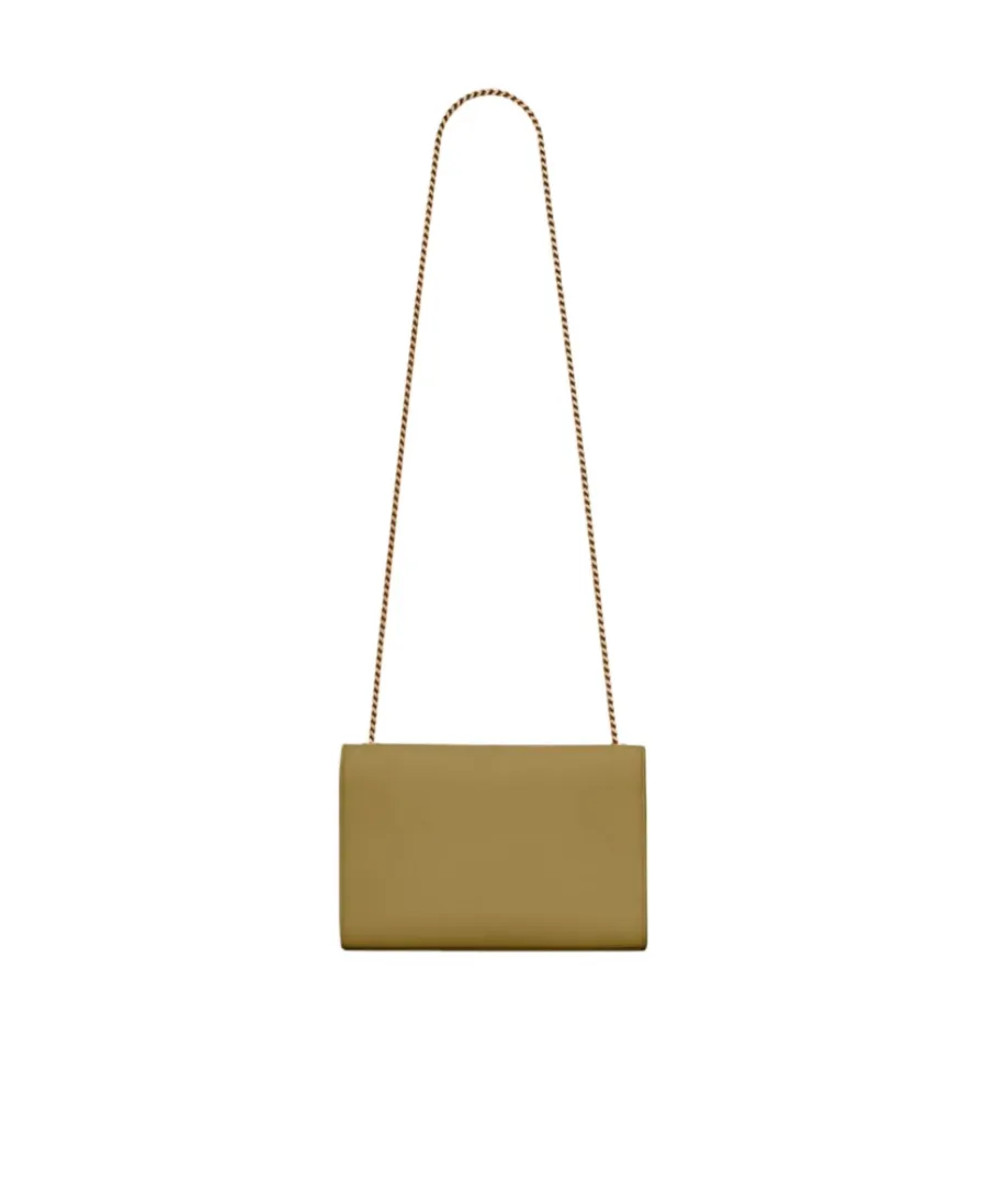 Kate Medium Chain Bag In Grain De Poudre Embossed Leather