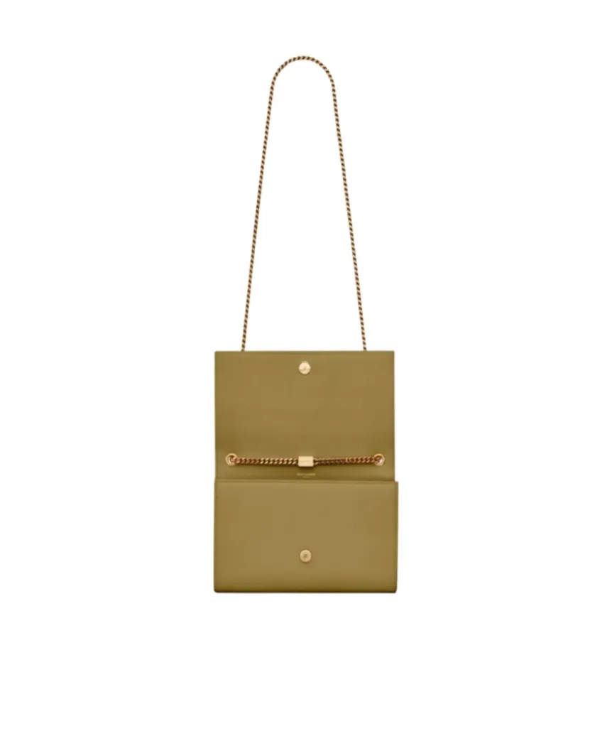 Kate Medium Chain Bag In Grain De Poudre Embossed Leather