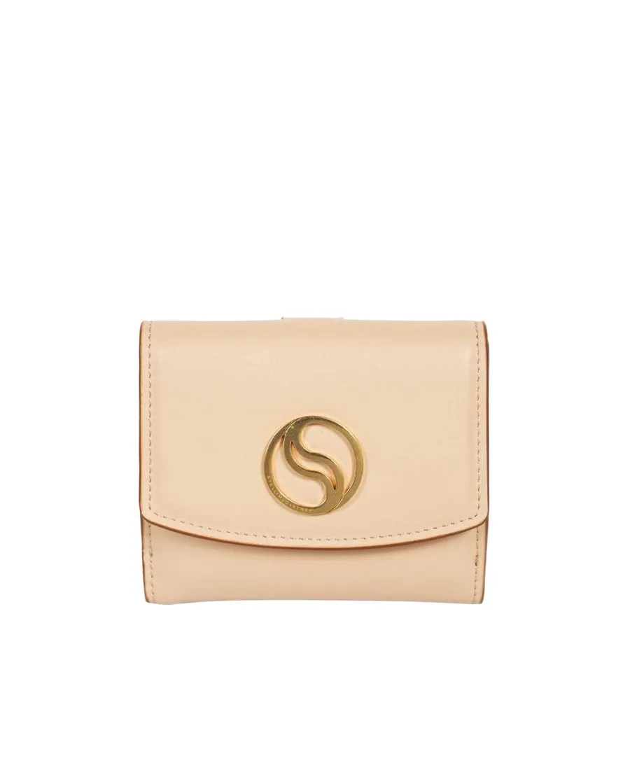 Stella Mccartney S-Wave Small Flap Wallet