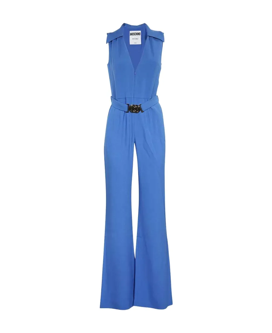V-Neck Jumpsuit