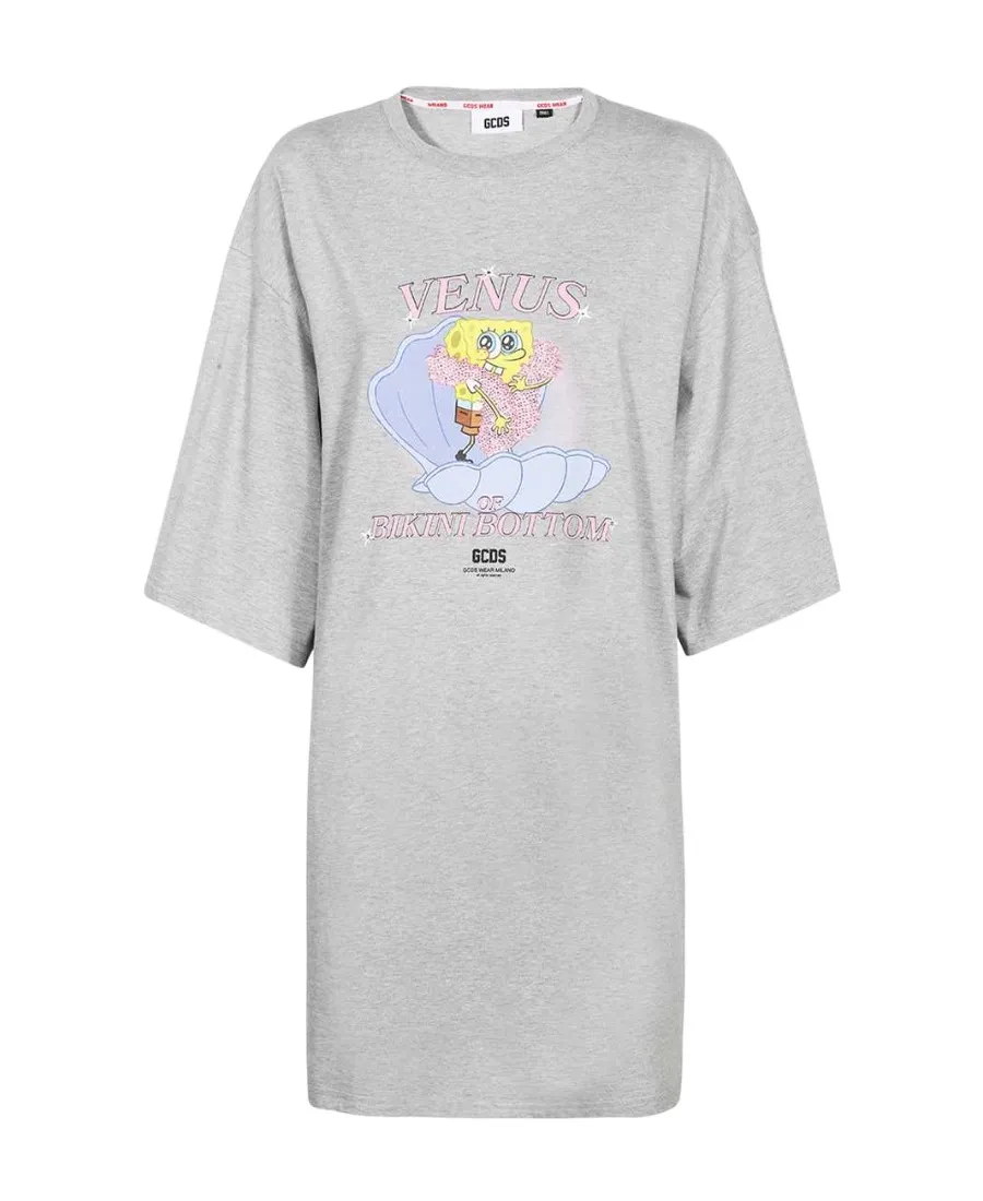 X Spongebob Venus-Print T-Shirt Dress