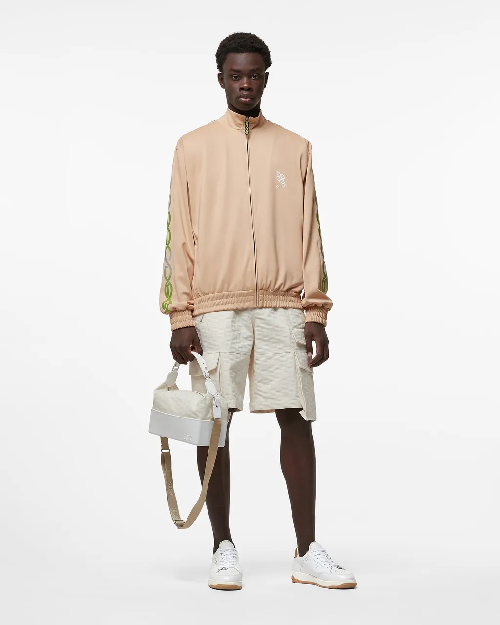 Reflective Logo-Print Sweatshirt