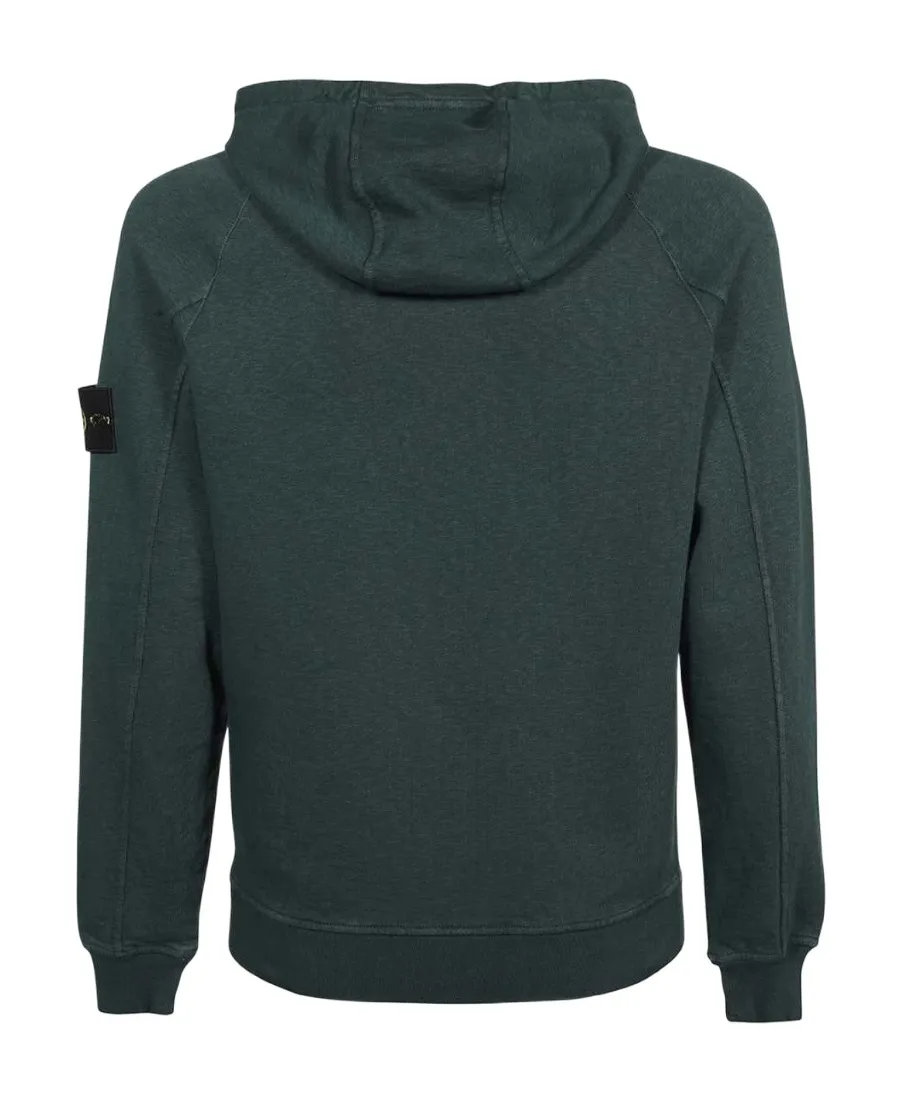 Compass-Patch Cotton Hoodie