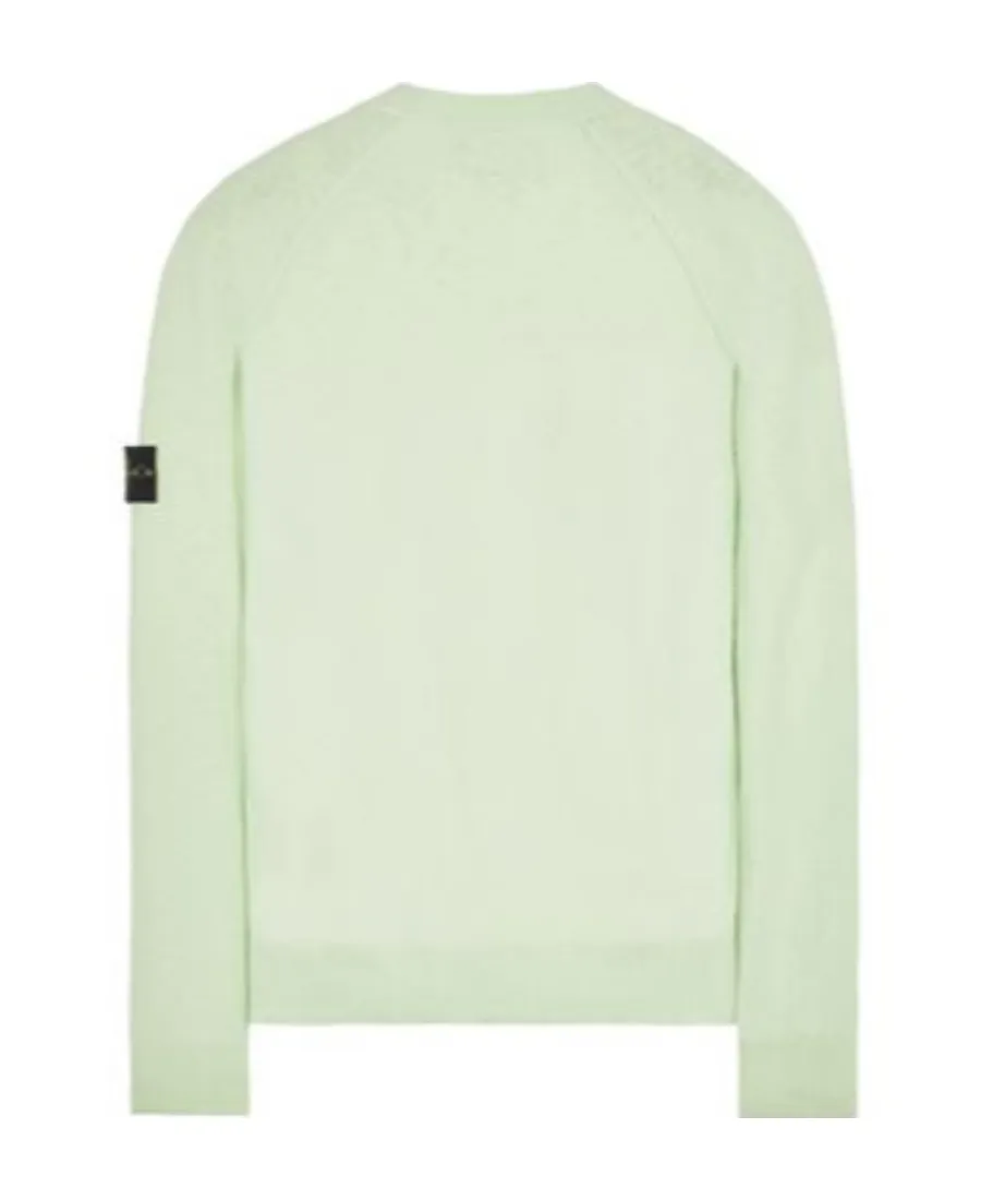 Compass-Logo Cotton-Blend Jumper