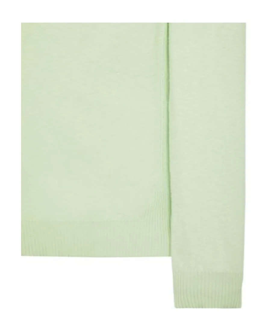 Compass-Logo Cotton-Blend Jumper
