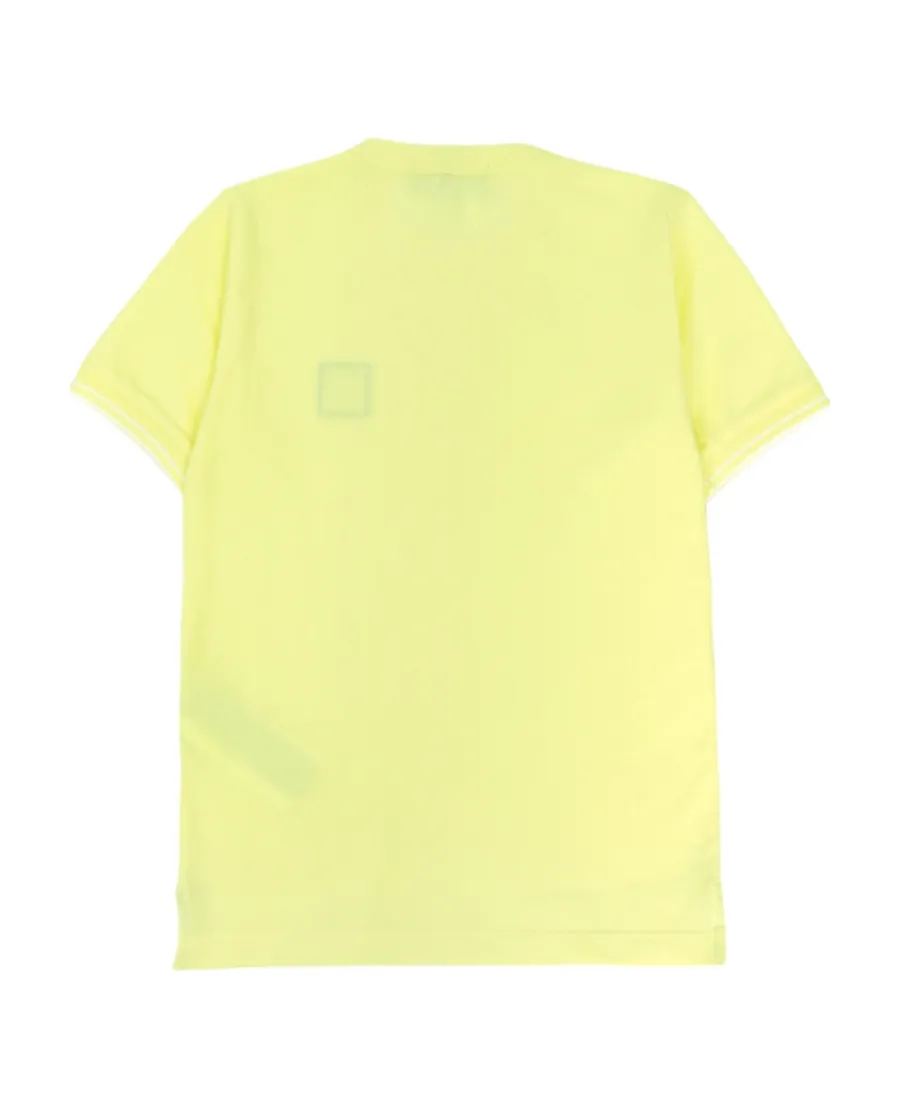 Logo-Patch Stretch-Cotton T-Shirt