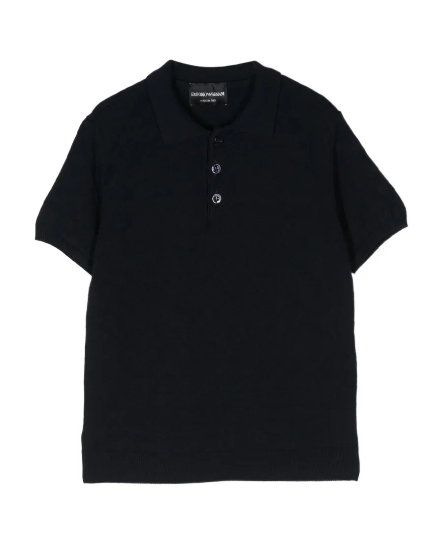 Emporio Armani Kids Short-Sleeved Polo Shirt