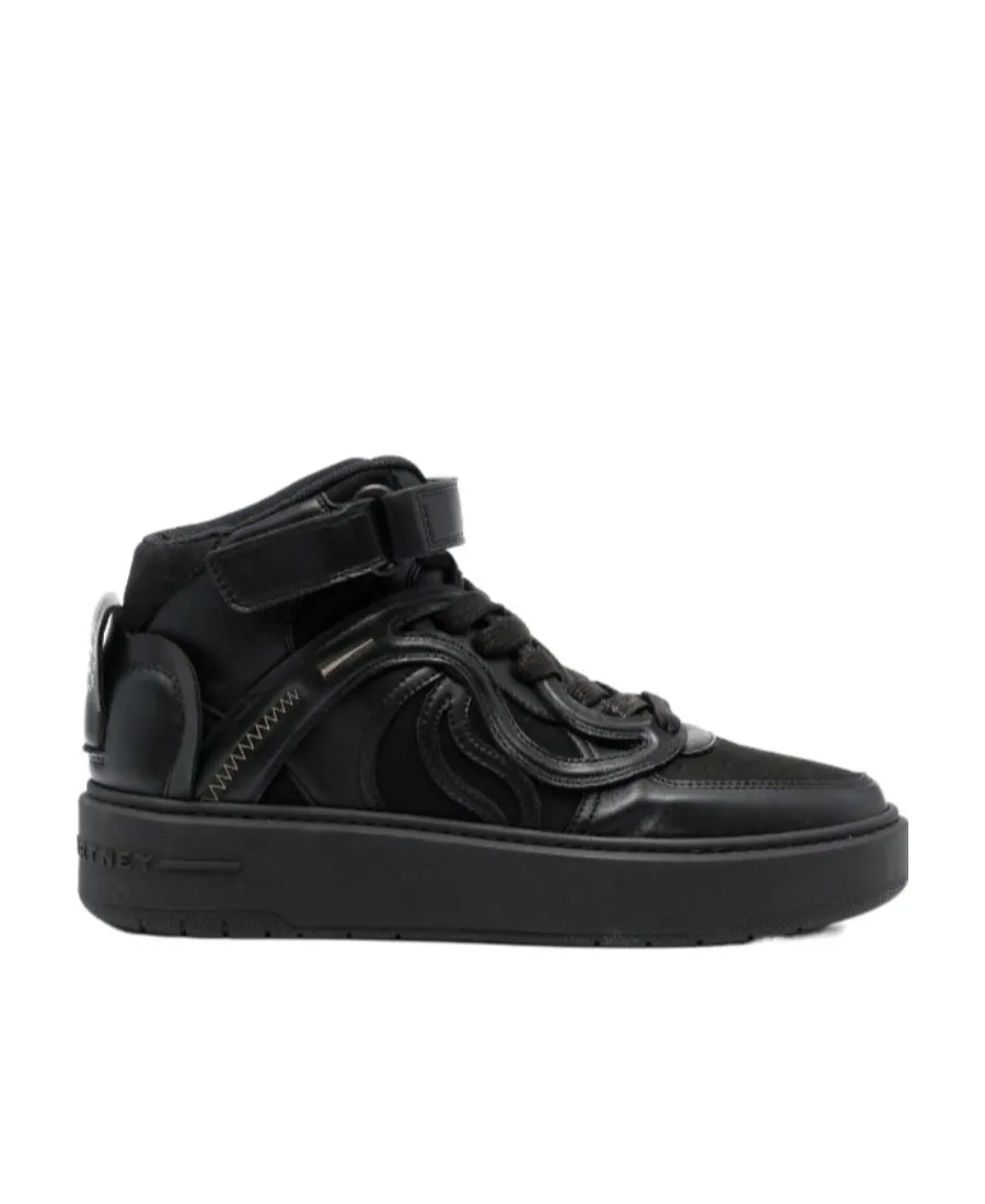Logo-Lacing Casual Sneakers