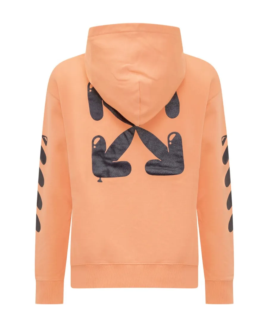 Logo-Print Cotton Hoodie