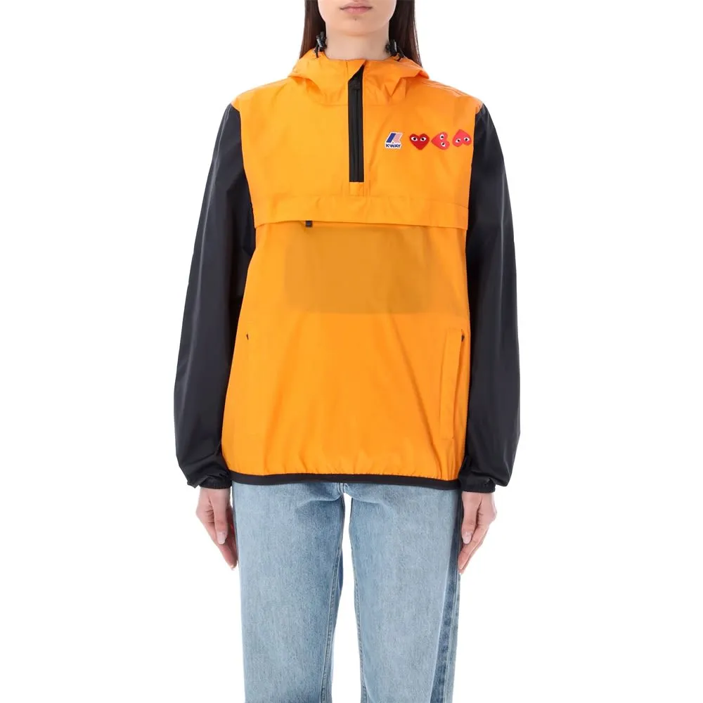 Logo-Print Hooded Jacket
