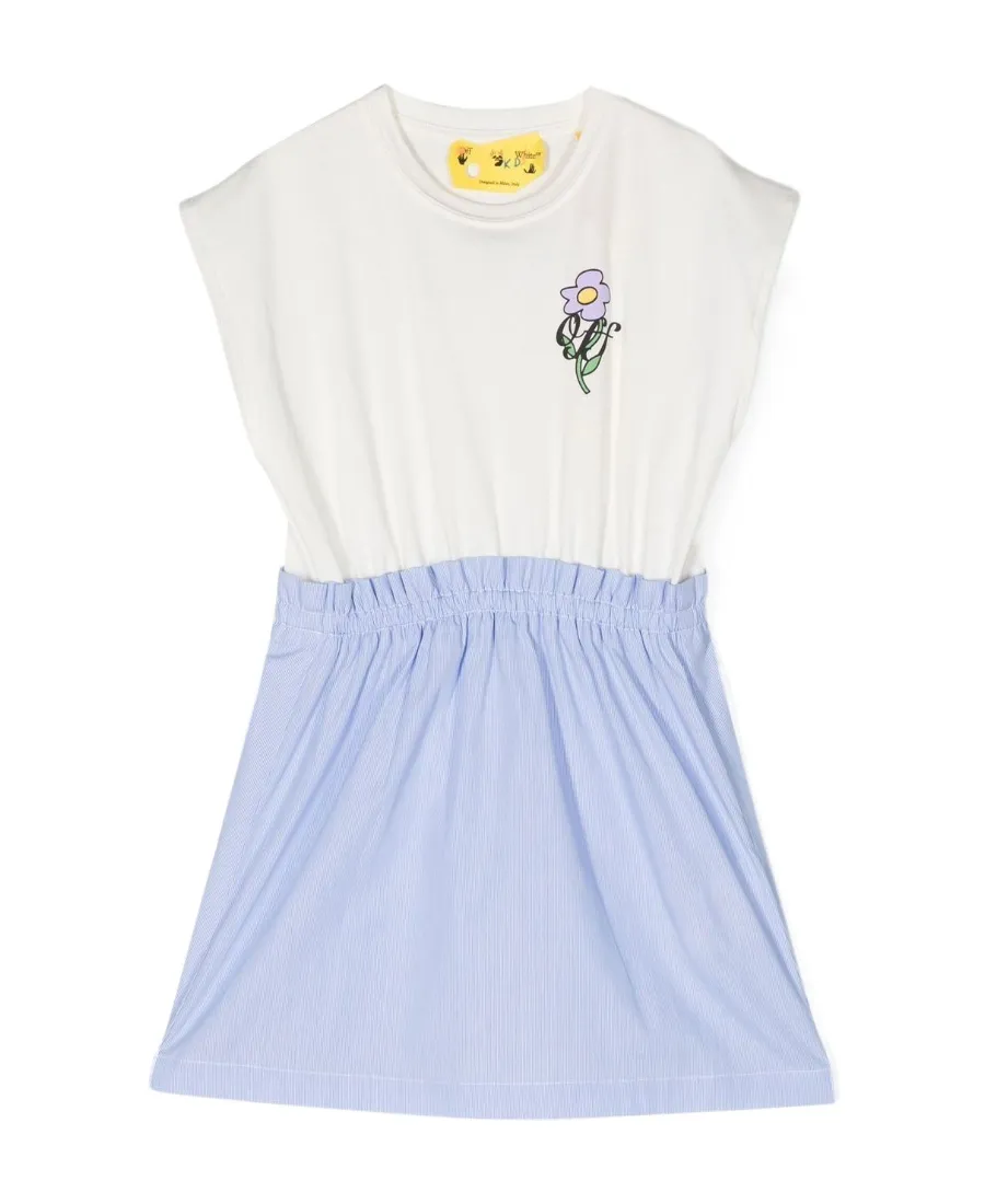 Graphic-Print Sleeveless Dress