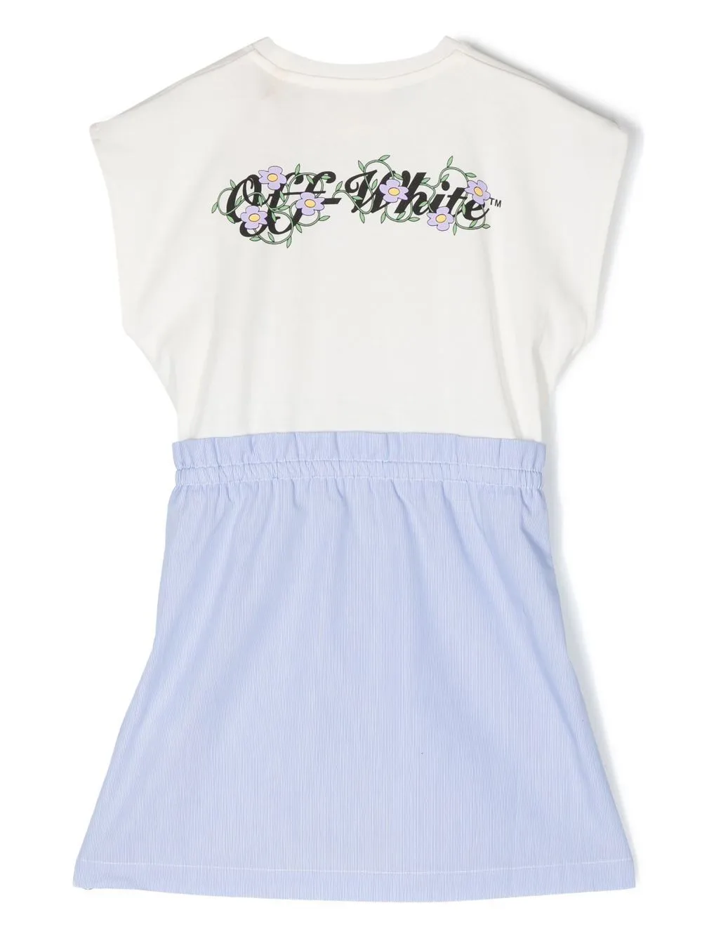 Graphic-Print Sleeveless Dress