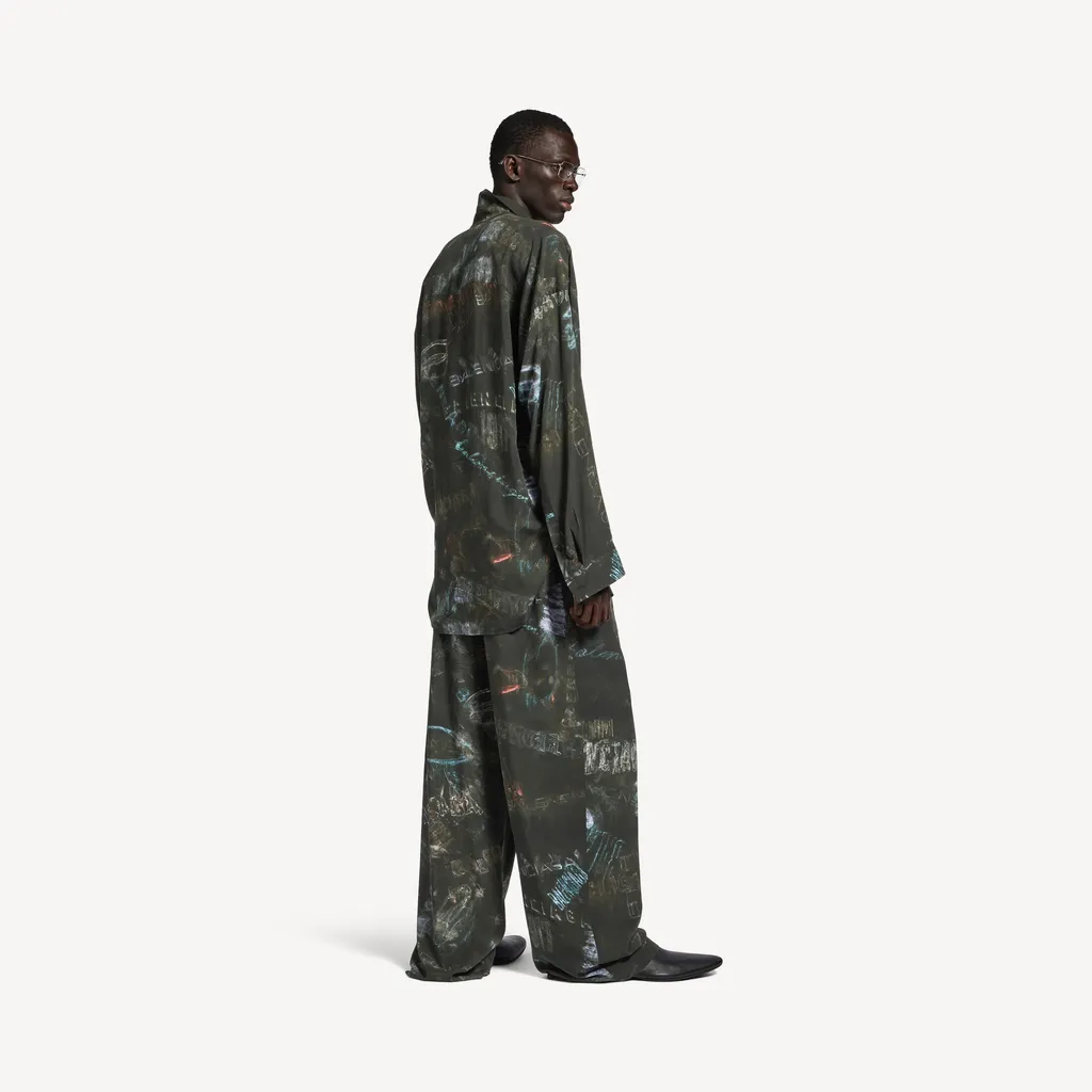 Washed Crayon Allover Pyjama Pants