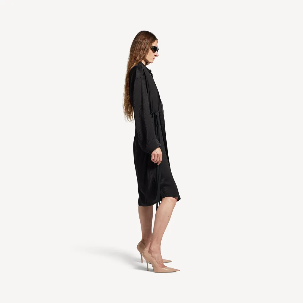 Wrap Cocoon Dress