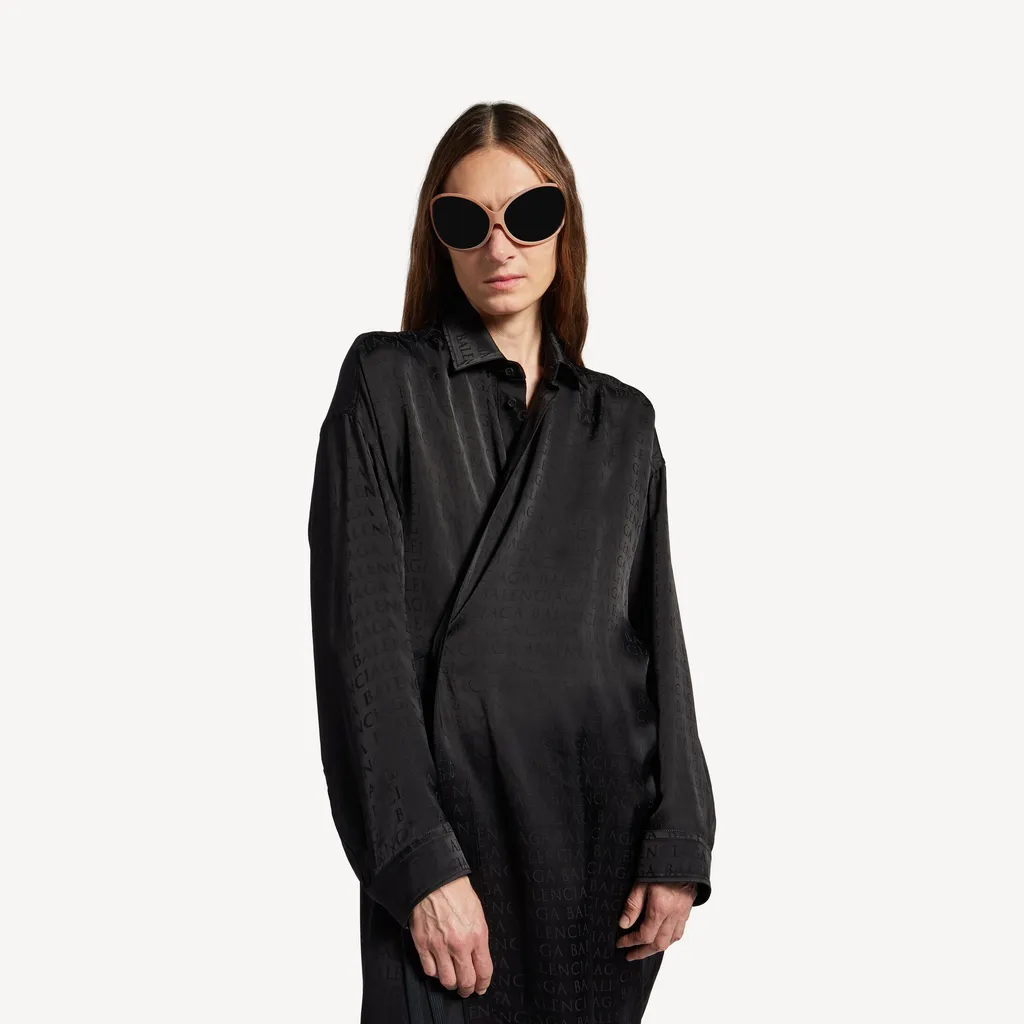 Wrap Cocoon Dress