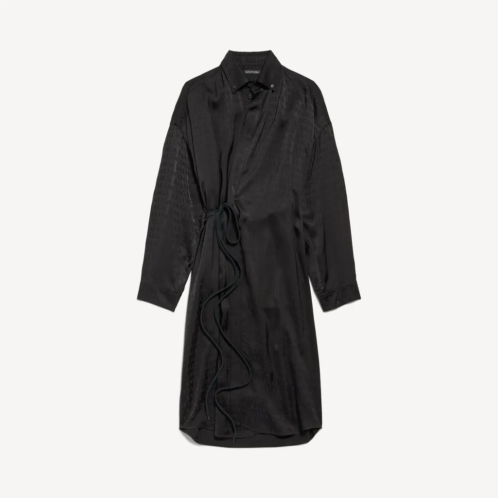 Wrap Cocoon Dress