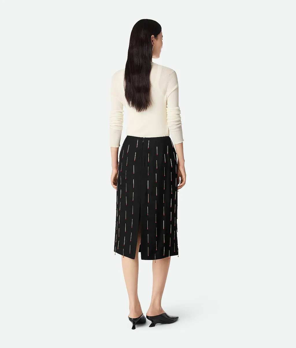 Viscose Skirt With Matches