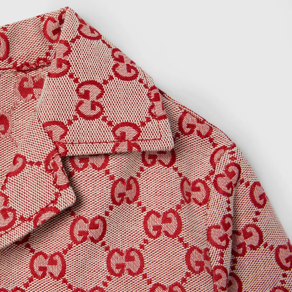 Baby Gg Canvas Jacket