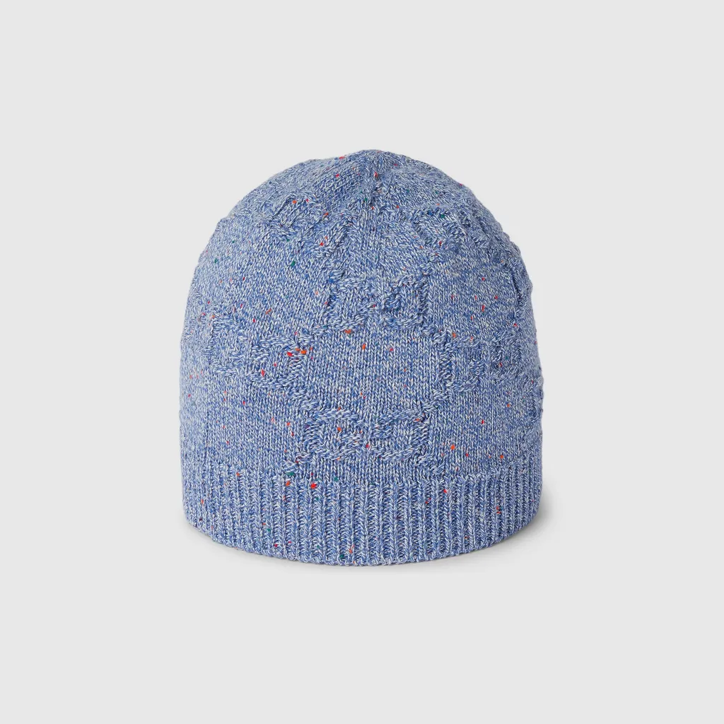 Baby Gg Cotton Jacquard Hat