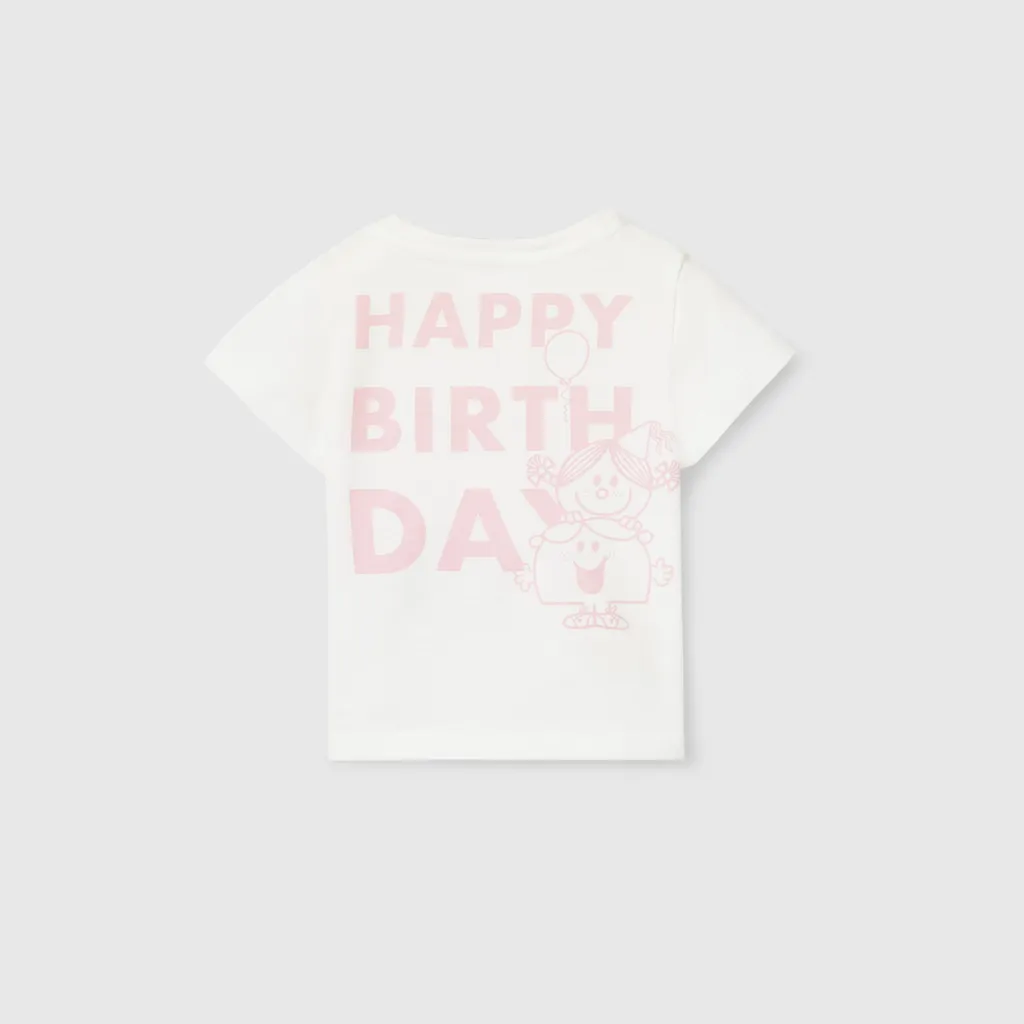 Baby Cotton T-Shirt With Print