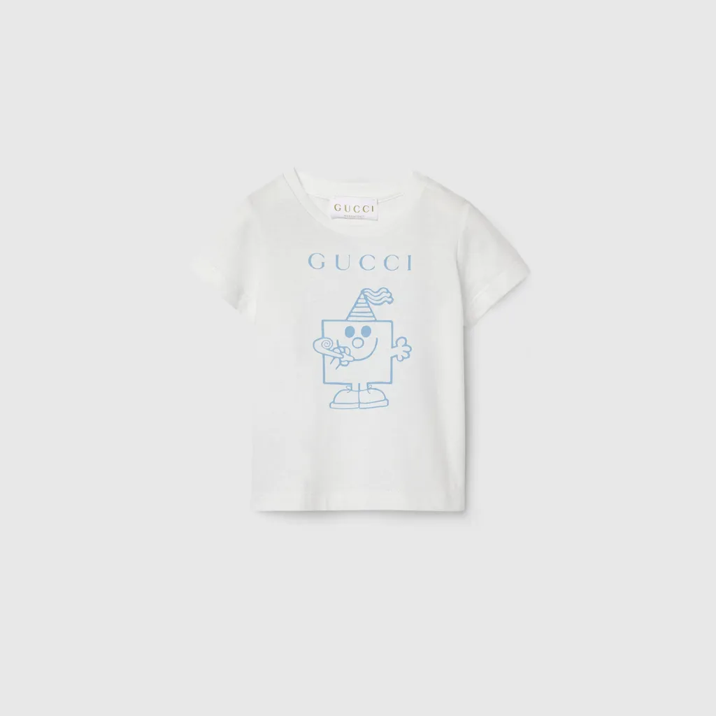 Baby Cotton T-Shirt With Print