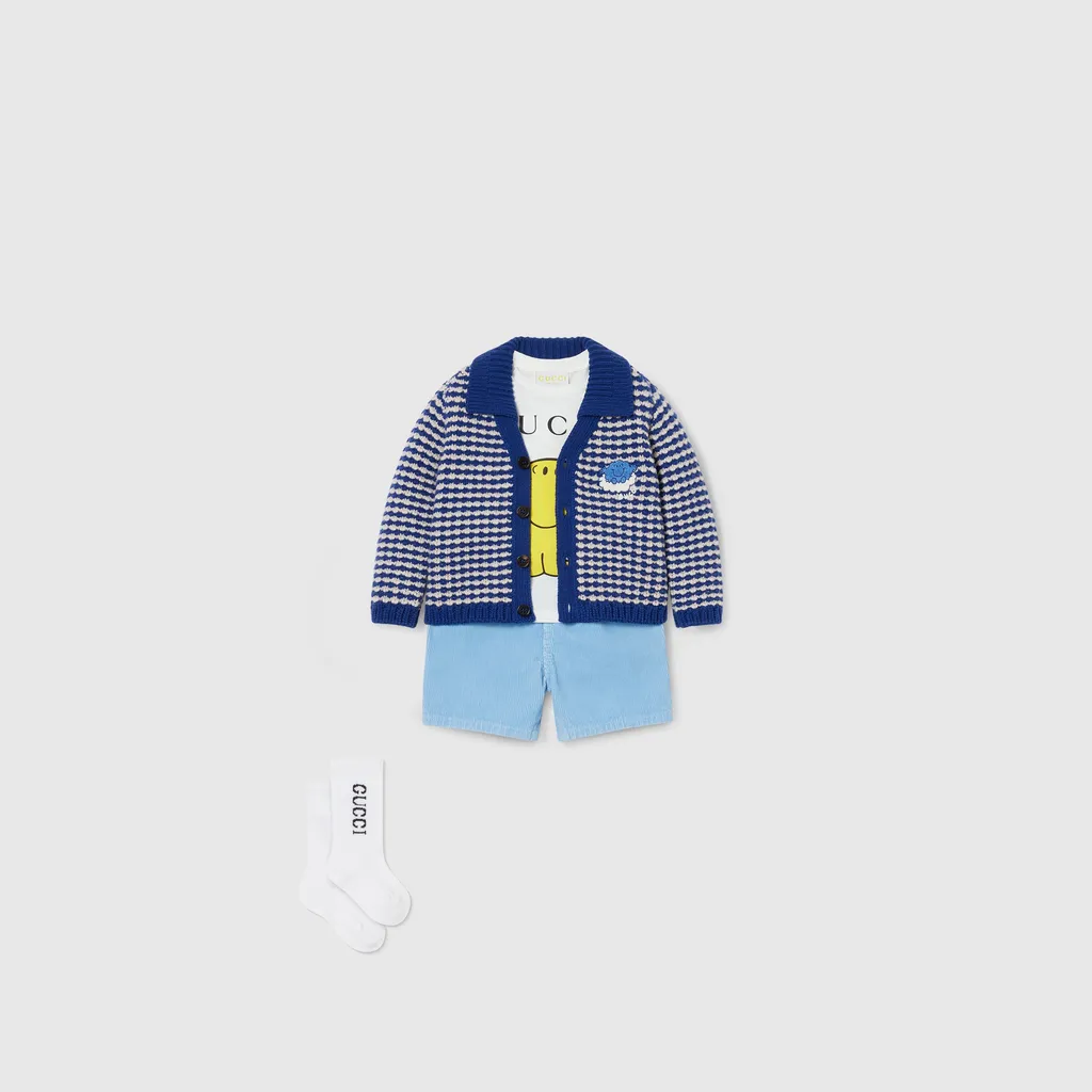 Baby Cotton T-Shirt With Print