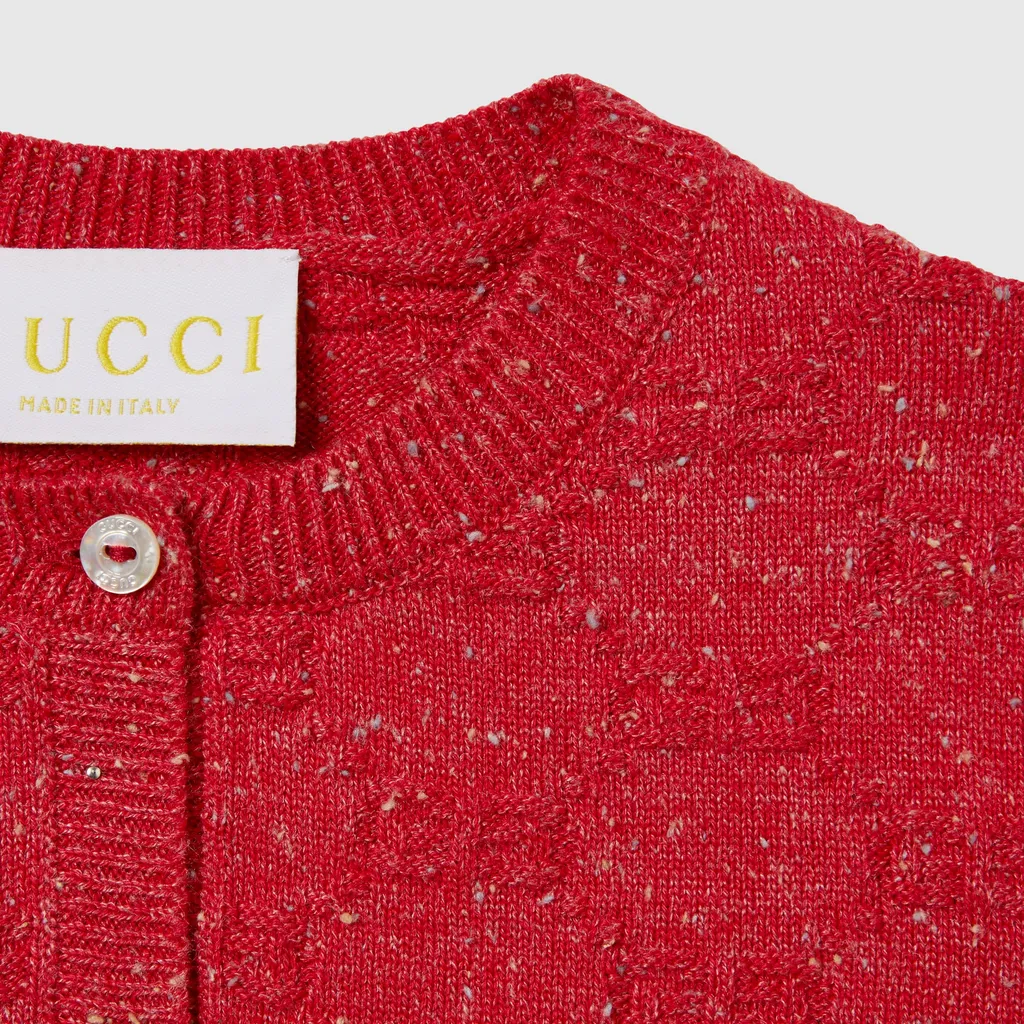 Baby Gg Cotton Cardigan