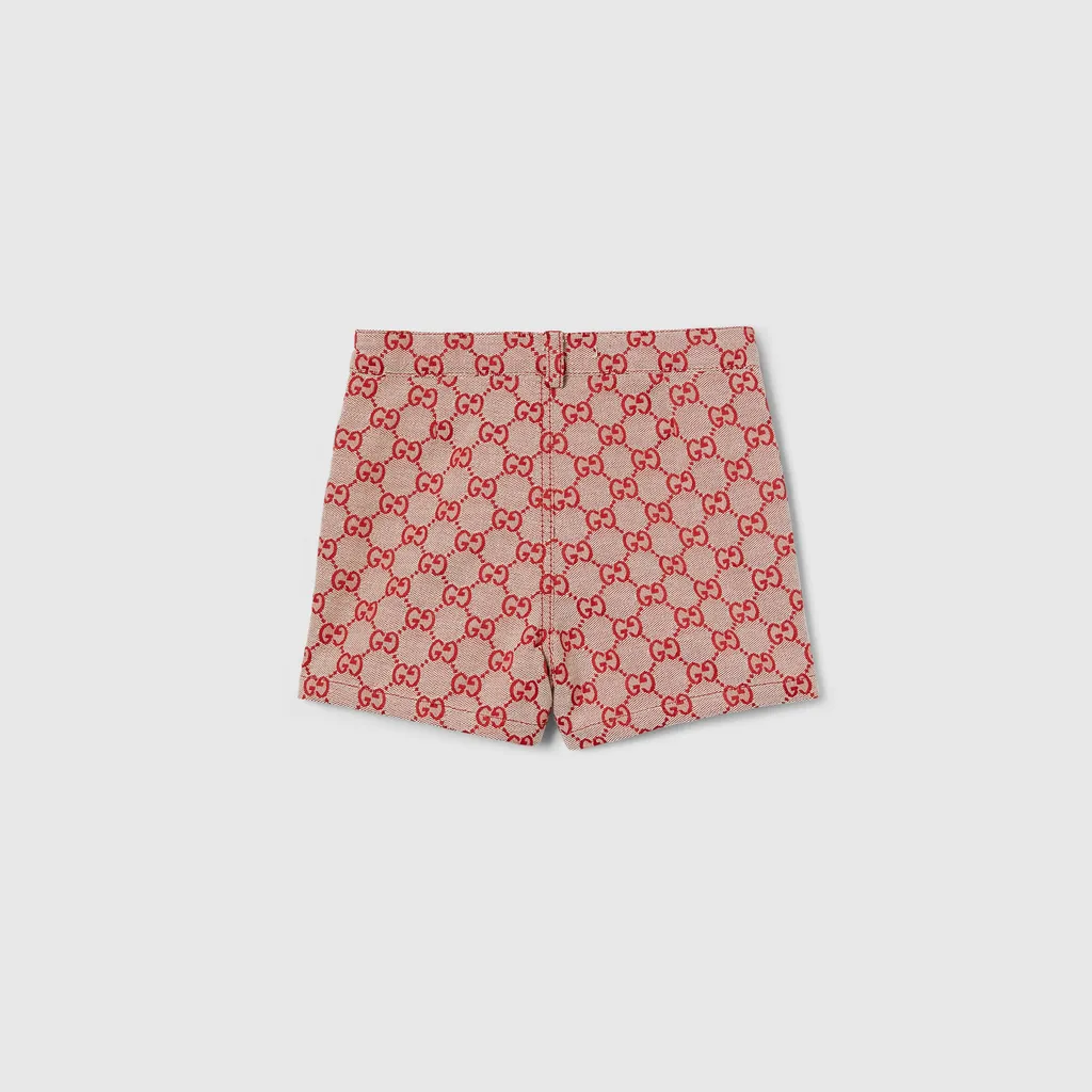 Baby Gg Canvas Shorts