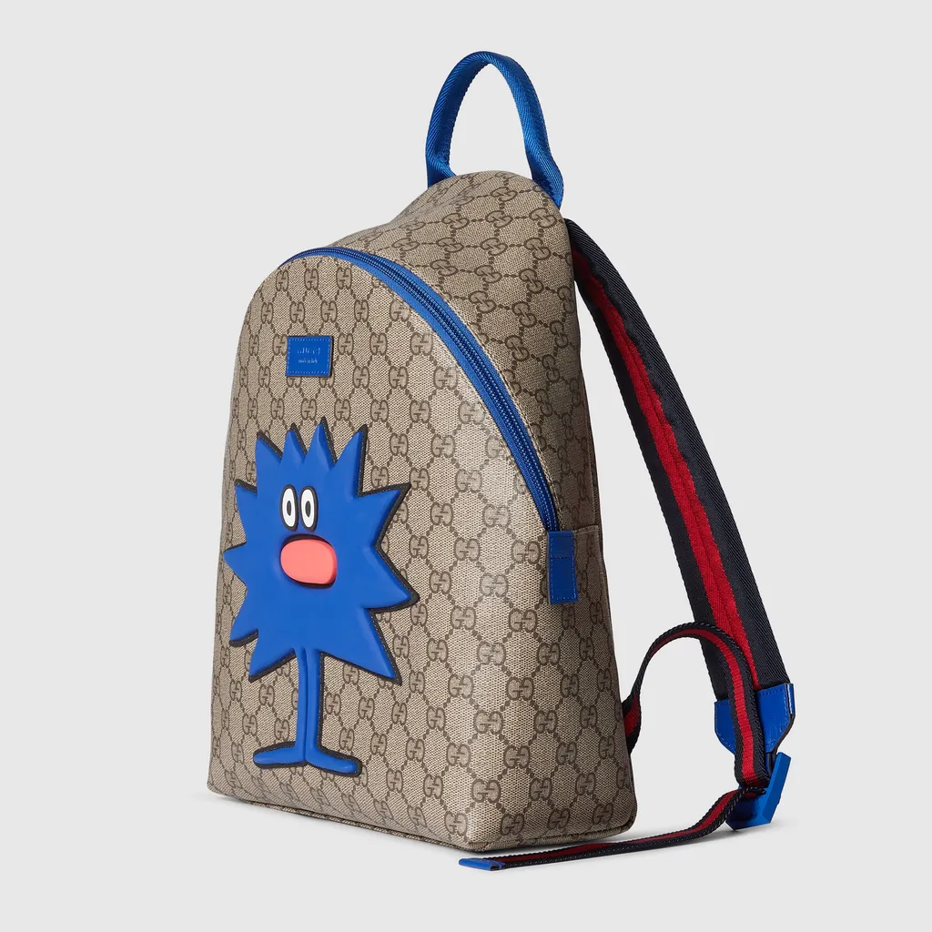 Children's Gg Backpack With Prints
