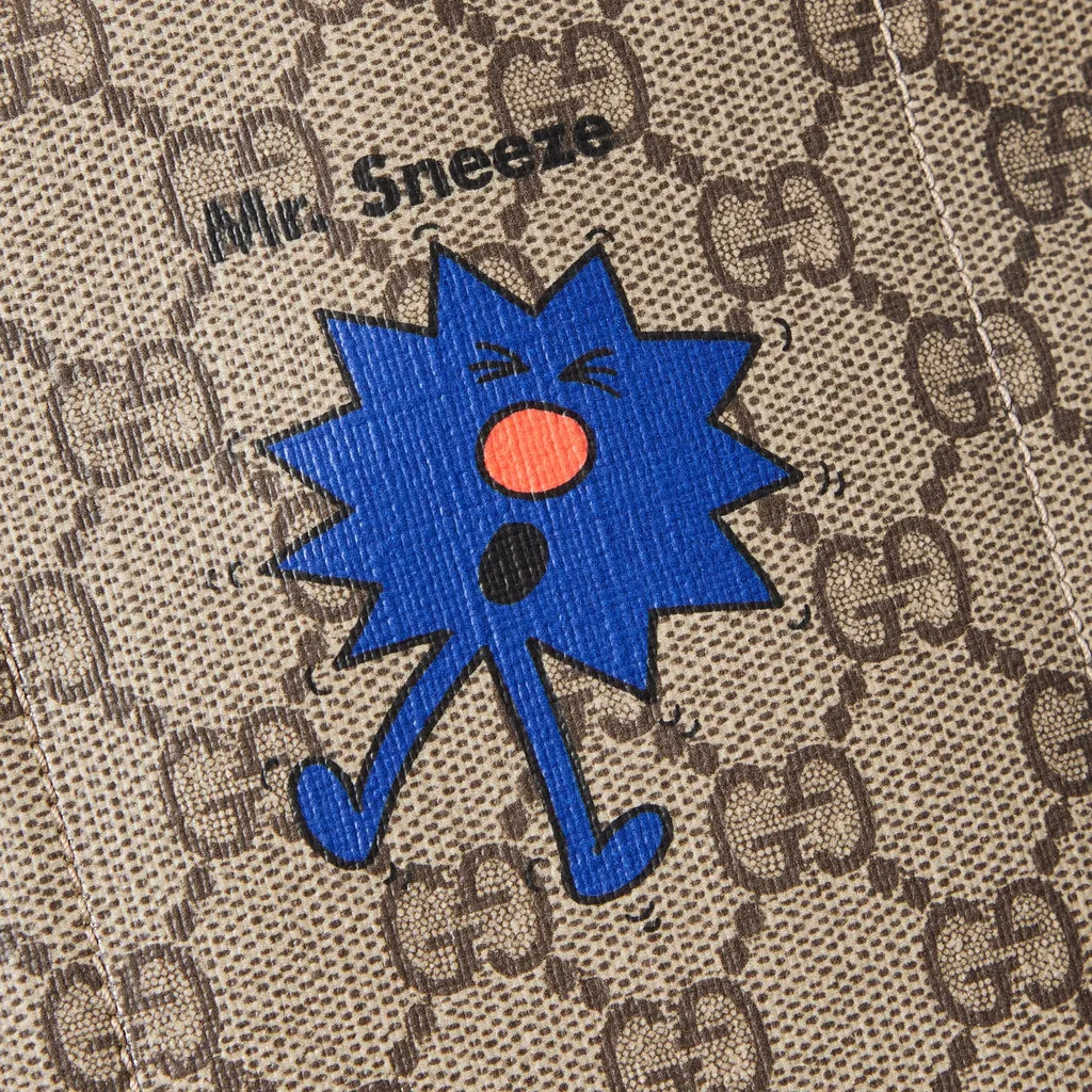 Children's Gg Backpack With Prints