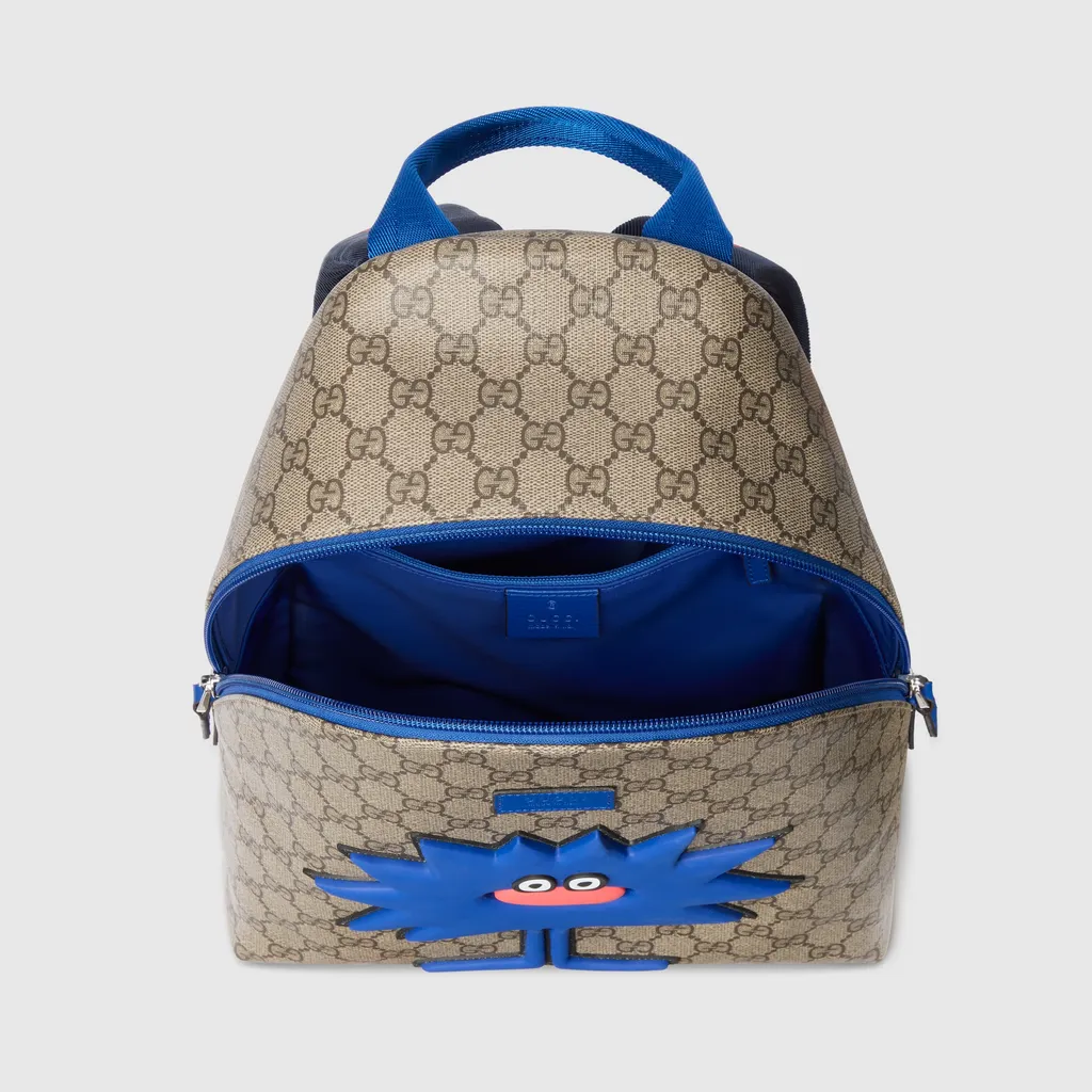 Children's Gg Backpack With Prints