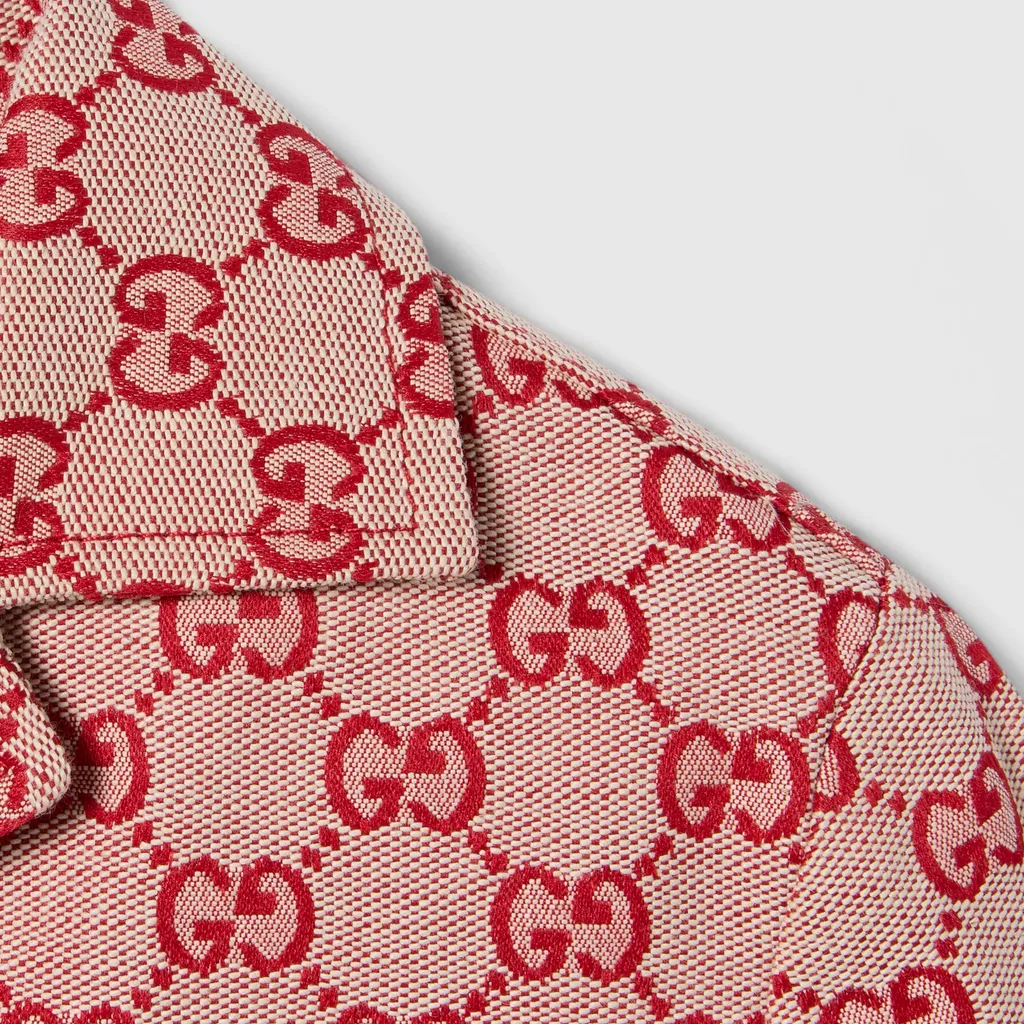 Children's Gg Canvas Jacket