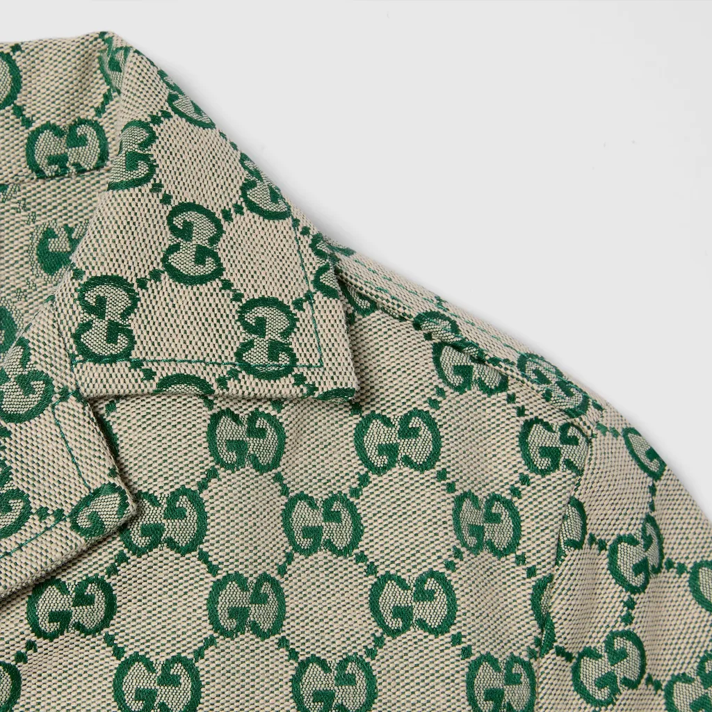 Children's Gg Canvas Jacket