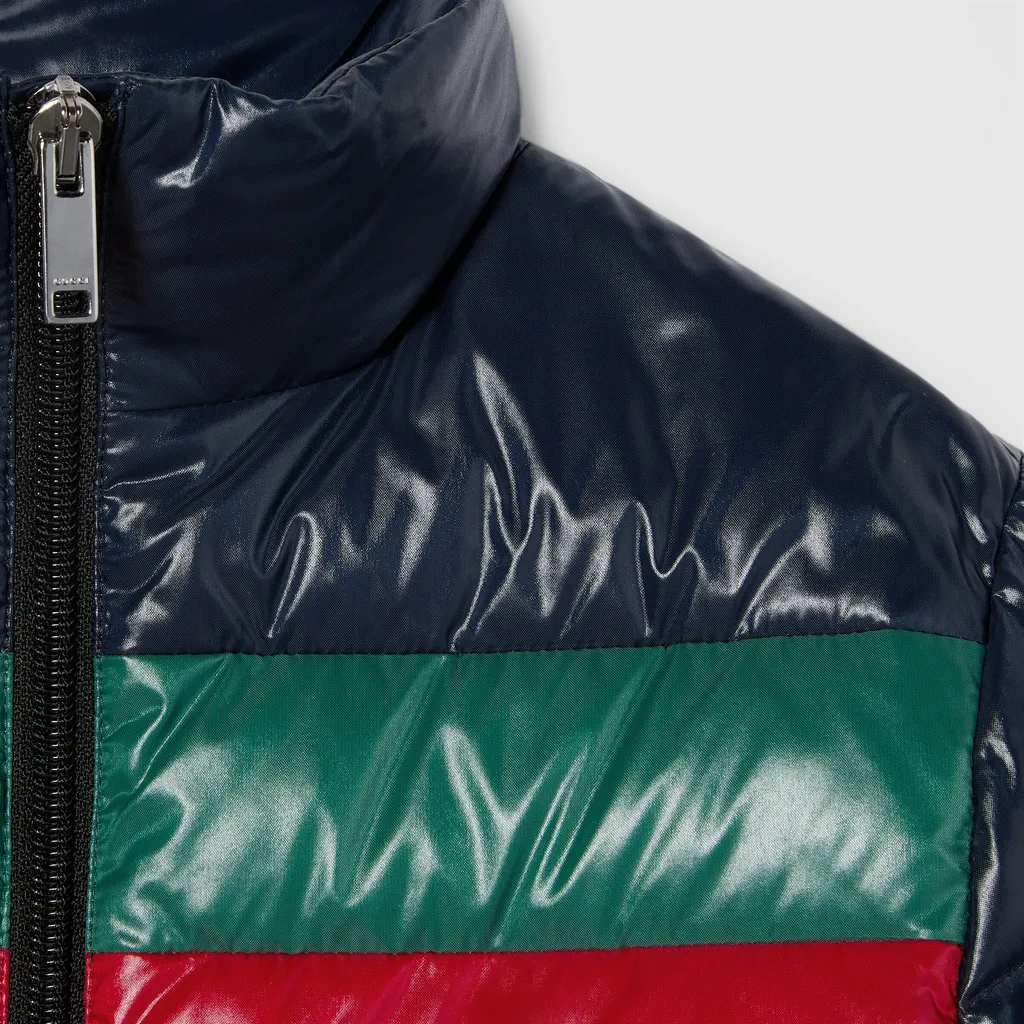 Children's Padded Jacket With Web