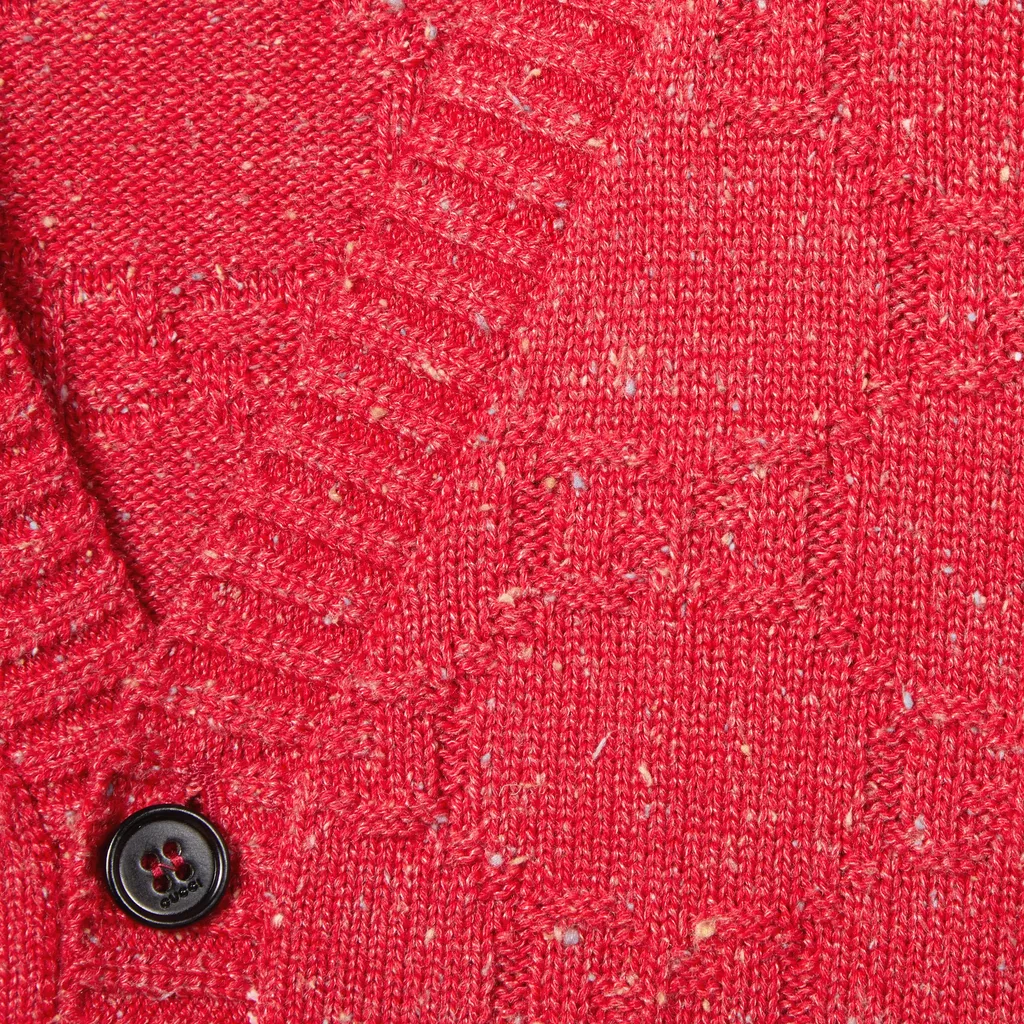 Children's Gg Cotton Cardigan